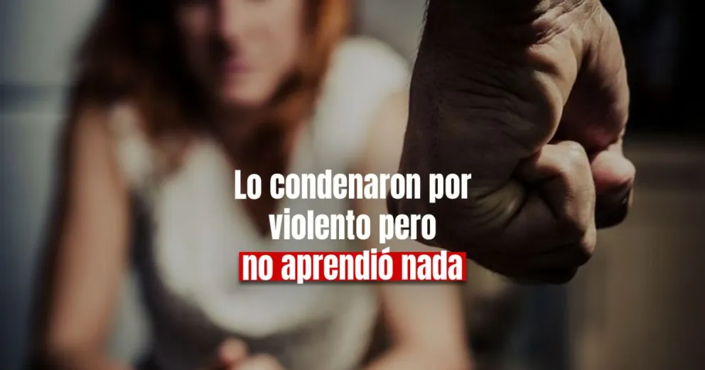 Condenado a prisión efectiva por violento reincidente