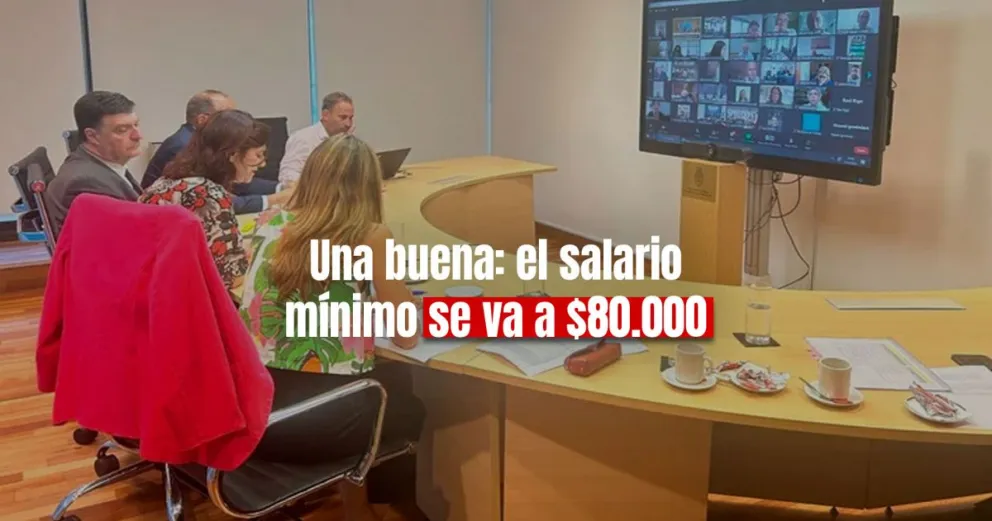 El salario mínimo aumentará a $80.342 desde abril