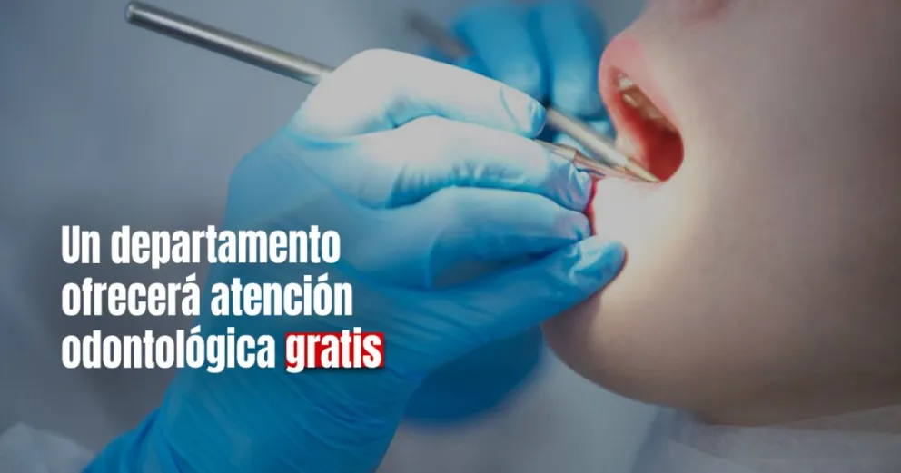 Atención odontológica gratis en Rivadavia