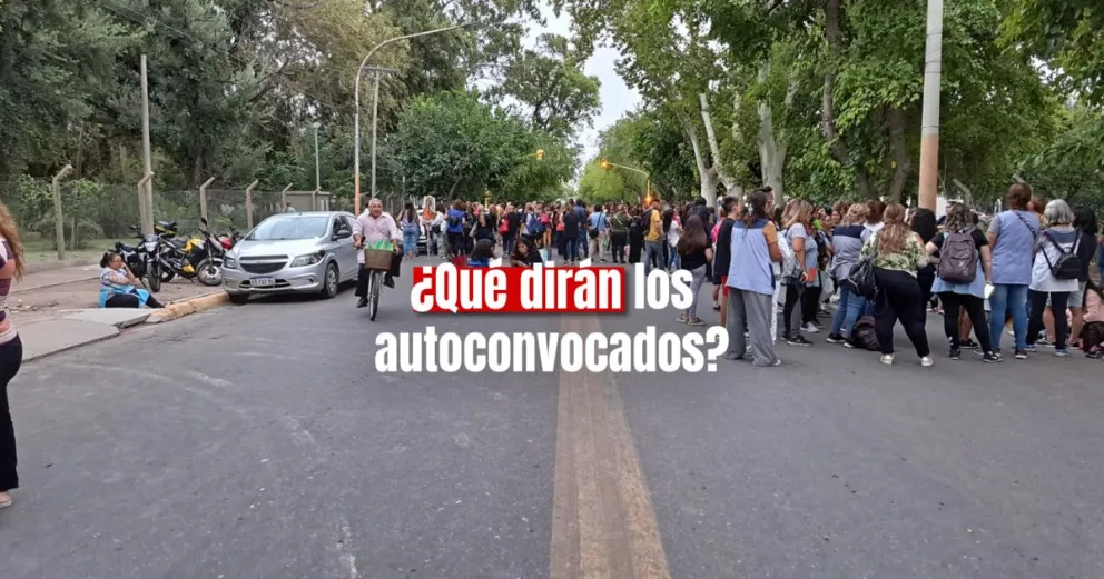 Docentes autoconvocados deliberan sobre la propuesta de 180 mil pesos netos