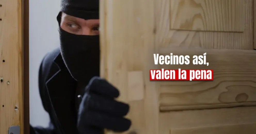 Vecinos atraparon a un ladrón en Rawson