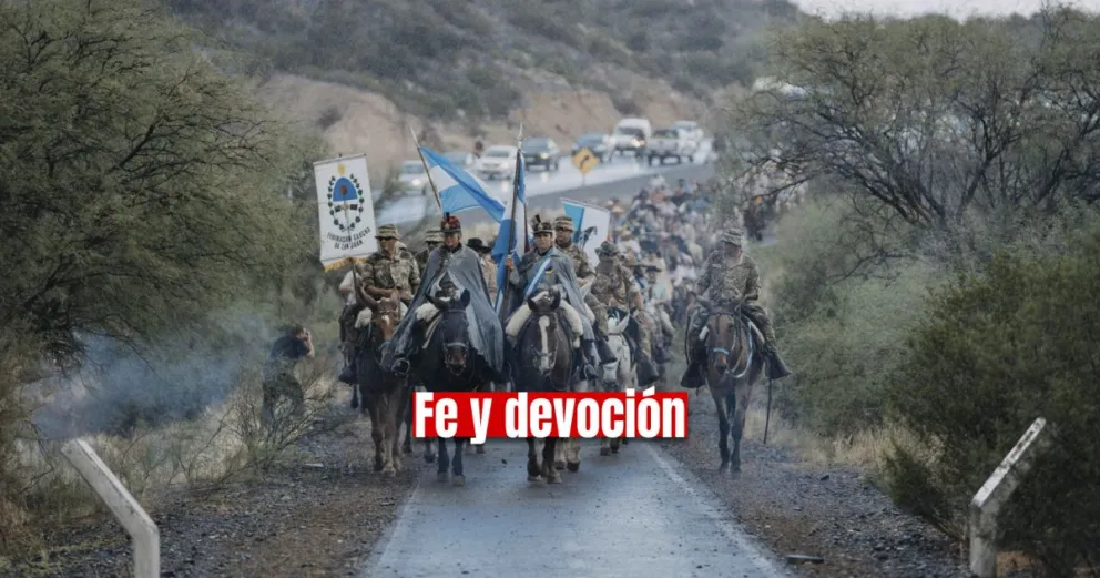 Más de 5300 jinetes renovaron su fe en una nueva edición de la Cabalgata a la Difunta Correa