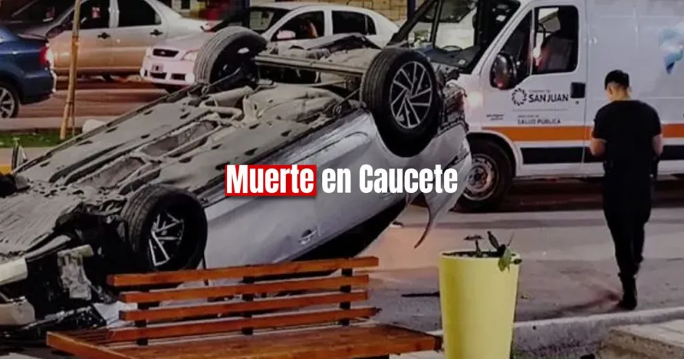 Un joven perdió la vida en un choque en Caucete 