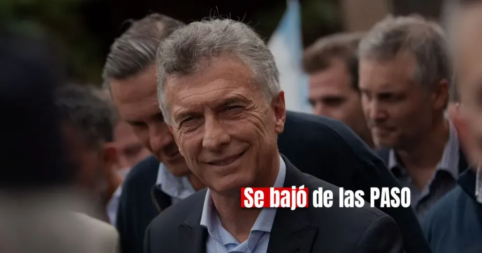 Macri anunció que no será candidato en las elecciones presidenciales