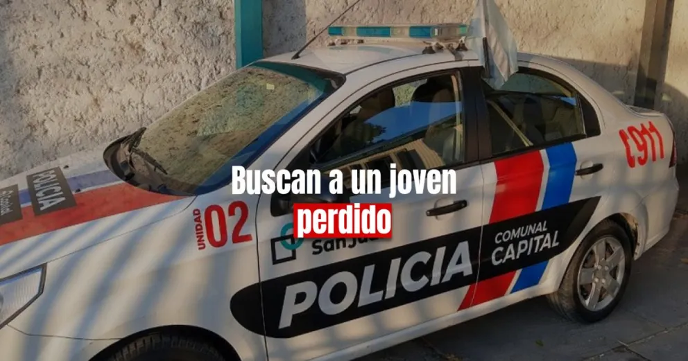 La policía busca a un joven de 20 años que se extravió en 25 de Mayo 