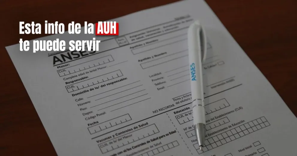 ANSES: cómo descargar y completar la libreta de AUH