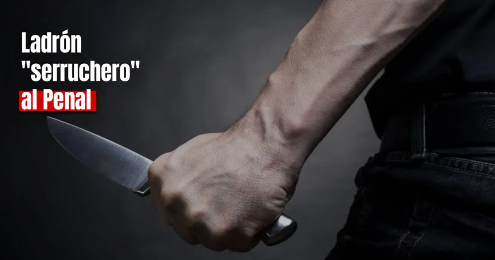 Armado con un cuchillo y un serrucho robó un teléfono: fue condenado