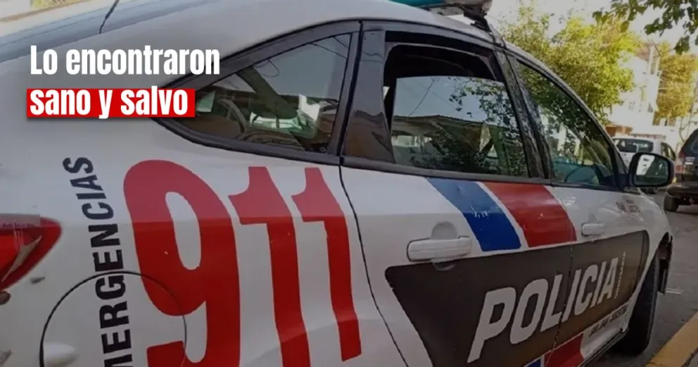 Encontraron al hombre que había desaparecido ayer en 25 de Mayo