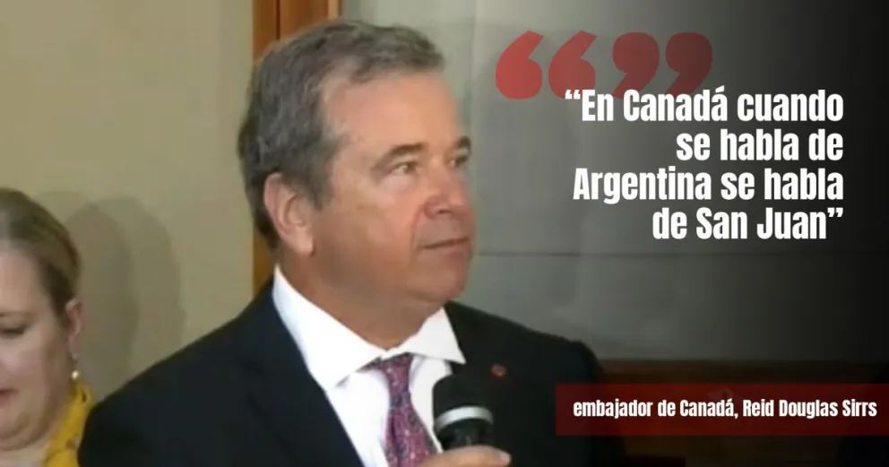 El embajador de Canadá llegó a la provincia para potenciar la actividad económica