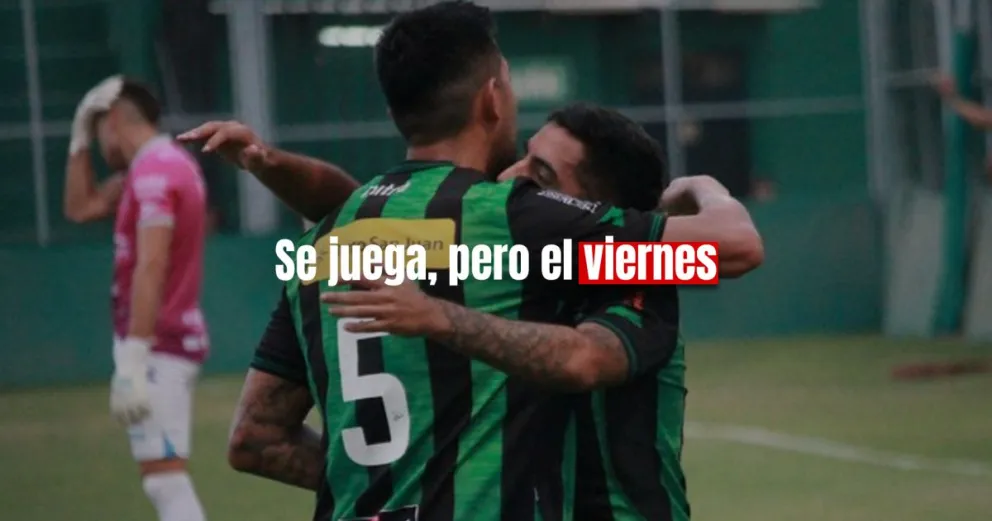 Se reprogramó el partido y San Martín jugará este viernes 