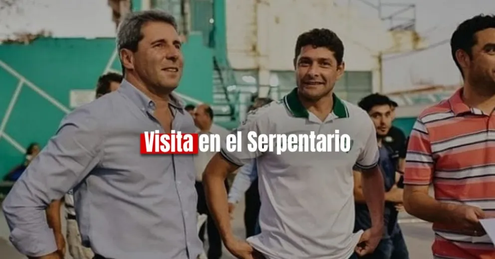 Uñac recorrió las instalaciones del Club Desamparados 