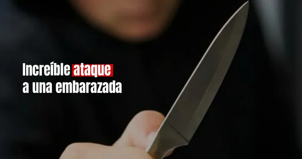 Una mujer embarazada fue apuñalada en el interior de su casa 