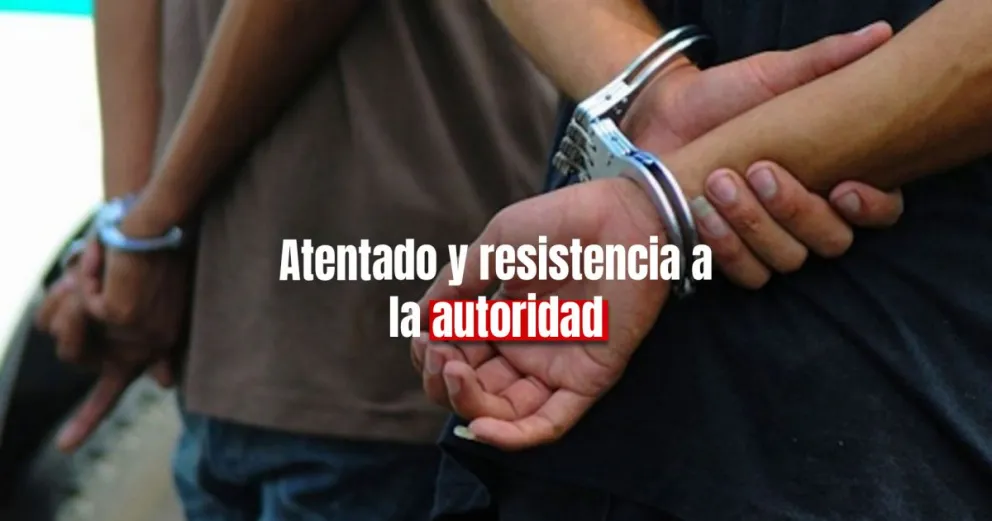 Dos hombres fueron detenidos por la policía 