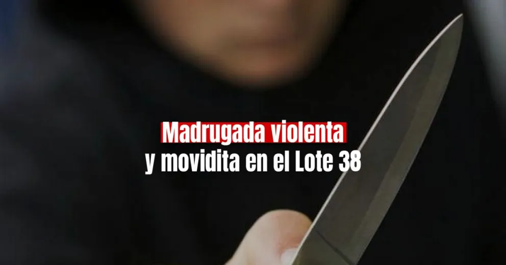 Se metió a robar, fue acorralado y agredió a la Policía con un cuchillo