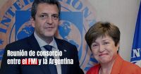 Reunión clave entre el FMI Y Argentina por el pago del mes de abril