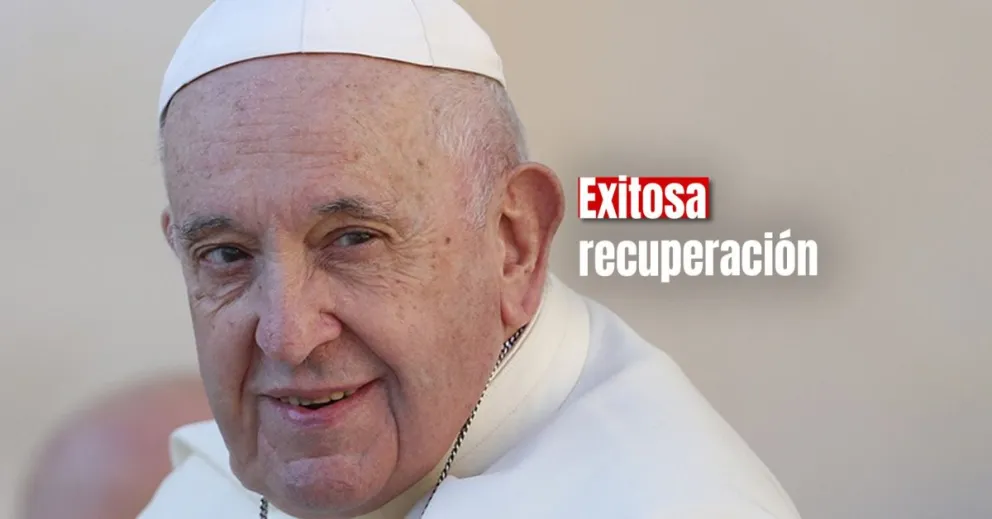 Tras una exitosa recuperación, el Papa Francisco será dado de alta
