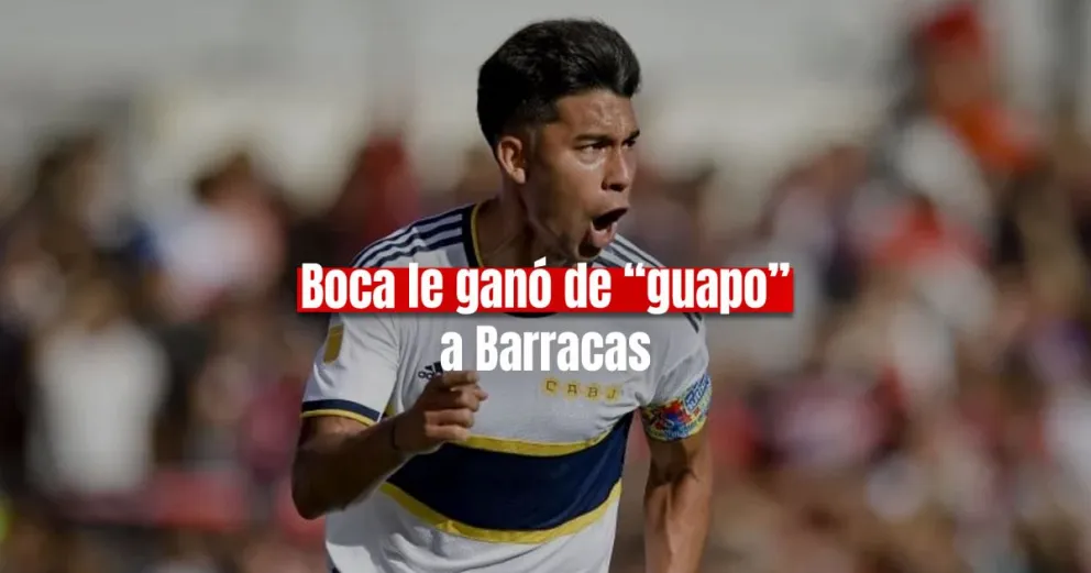 Boca goleó 3 a 0 a Barracas Central