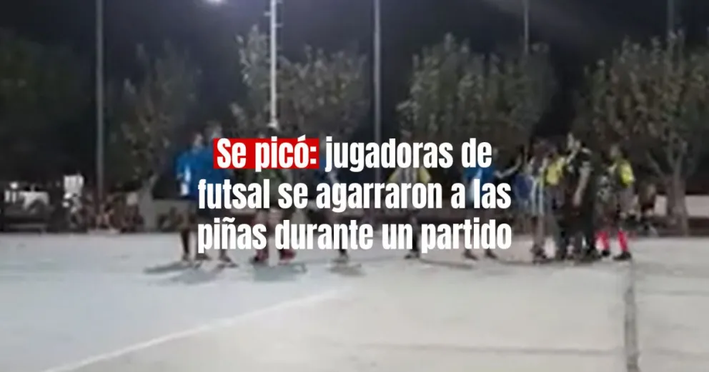 Violencia en el futsal femenino 