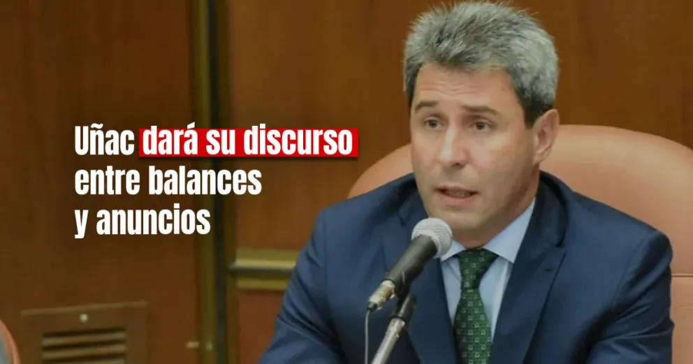 Uñac abre el período de sesiones de la Cámara de Diputados 