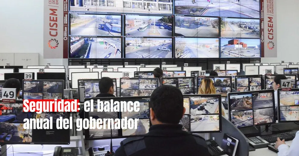 El balance y las proyecciones de Uñac en materia de seguridad