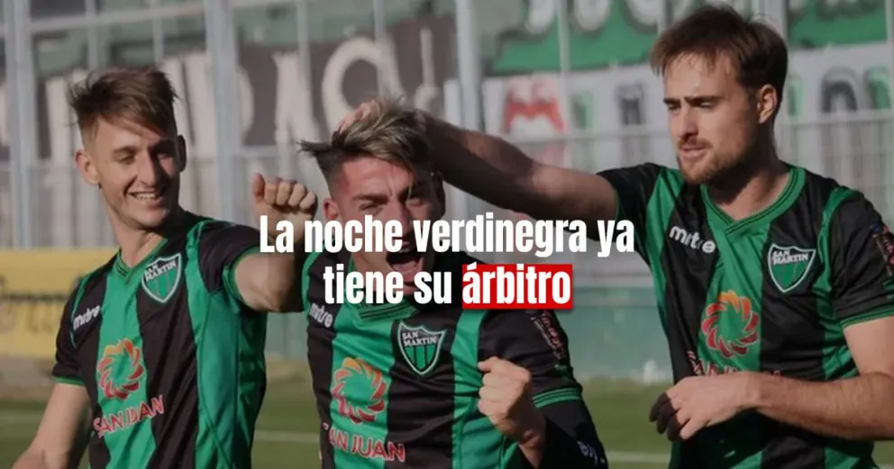 Se confirmó el árbitro para el encuentro de San Martín y Chicago 