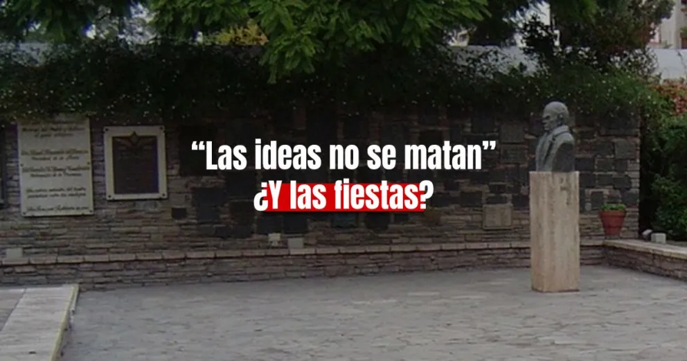 Una fiesta electrónica generó revuelo en la Casa Natal de Sarmiento 