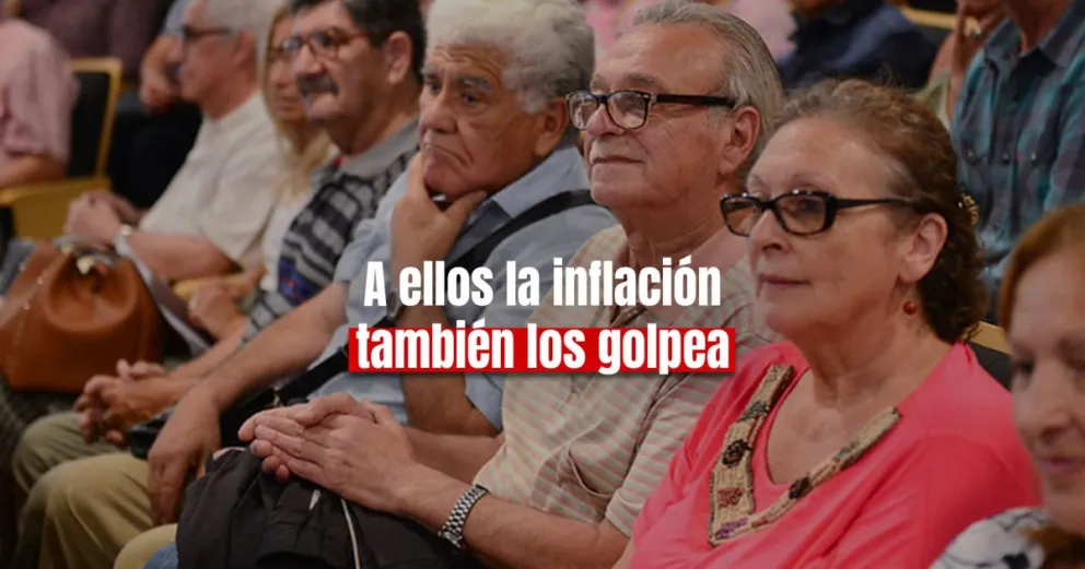 La canasta básica de los jubilados aumentó un 107% en un año