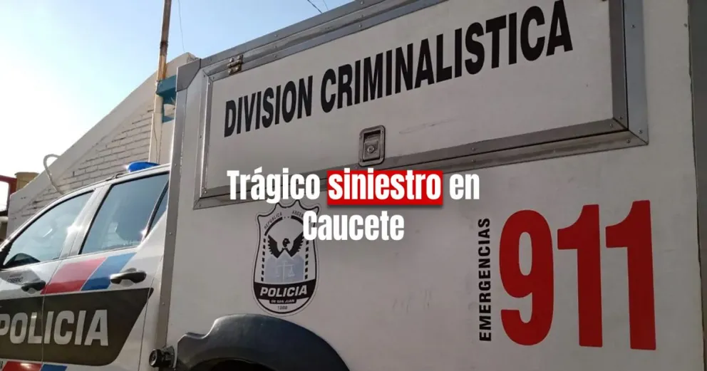 Dos personas fallecieron por un choque en Caucete 