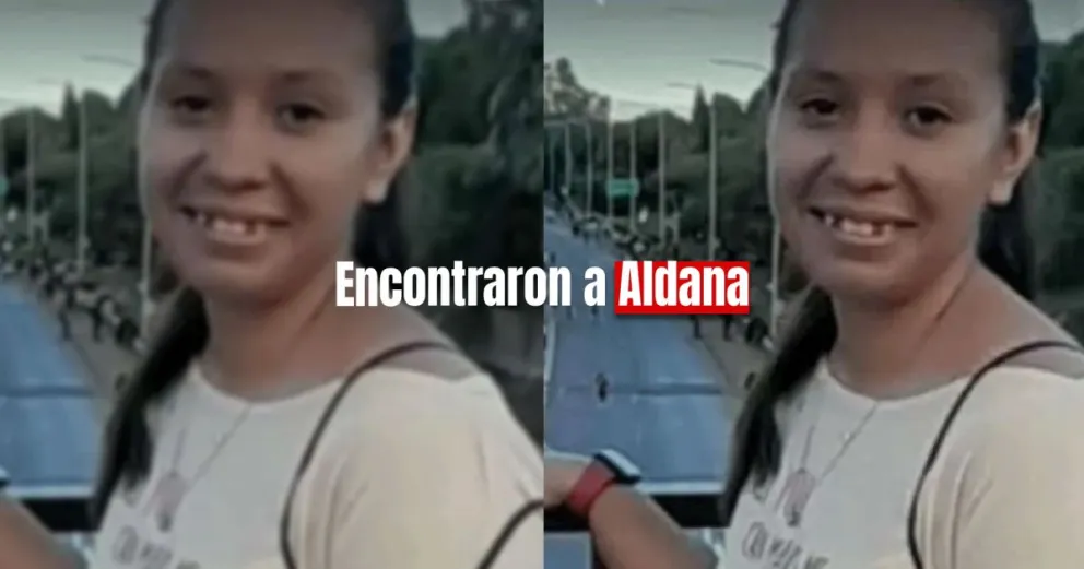 Apareció Aldana Carrascosa después de dos días de desaparecida 