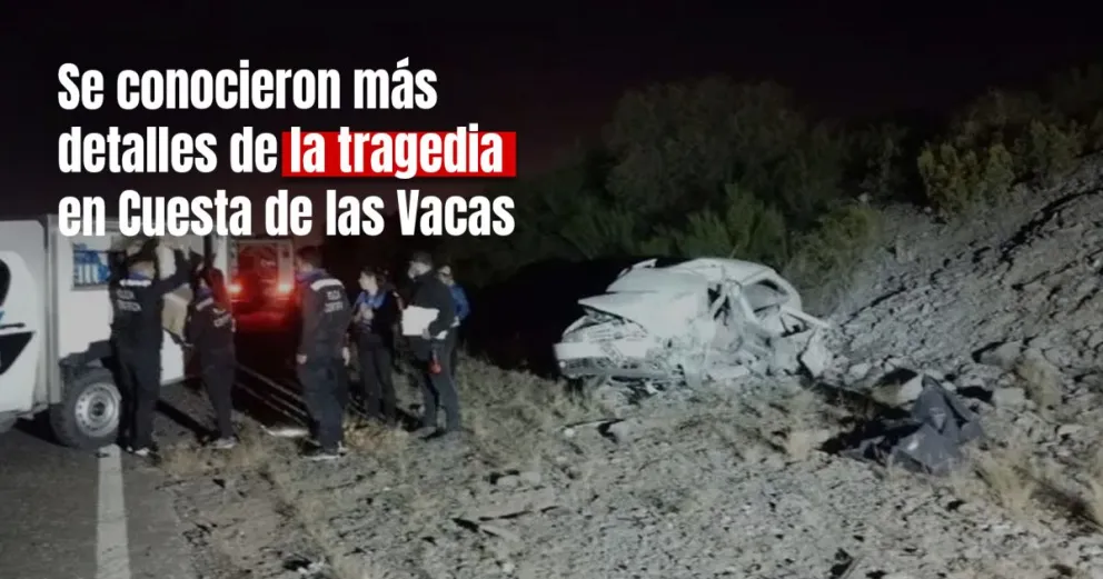 Identificaron a las víctimas fatales del trágico siniestro en Cuesta de las Vacas 
