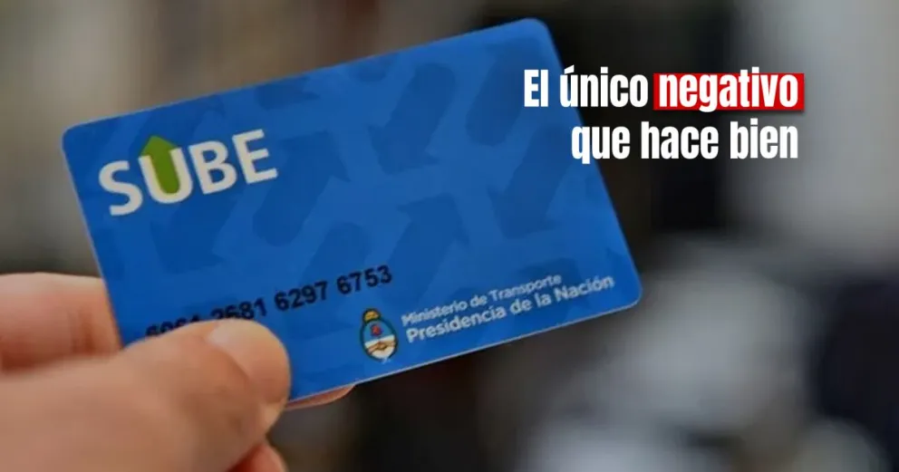 Tarjeta SUBE: de cuánto será el saldo negativo desde abril