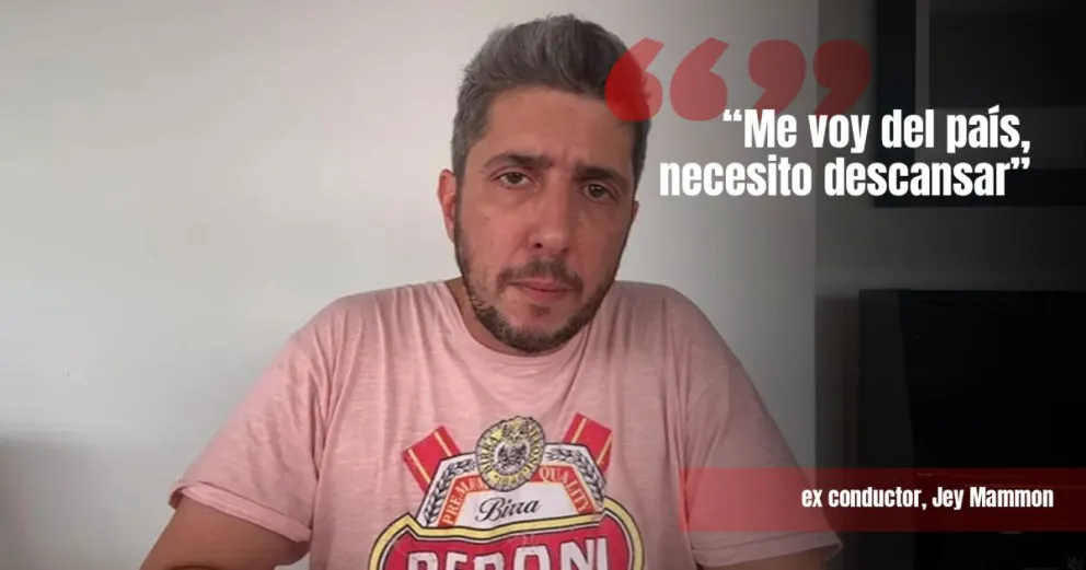 Jey Mammon se fue del país 