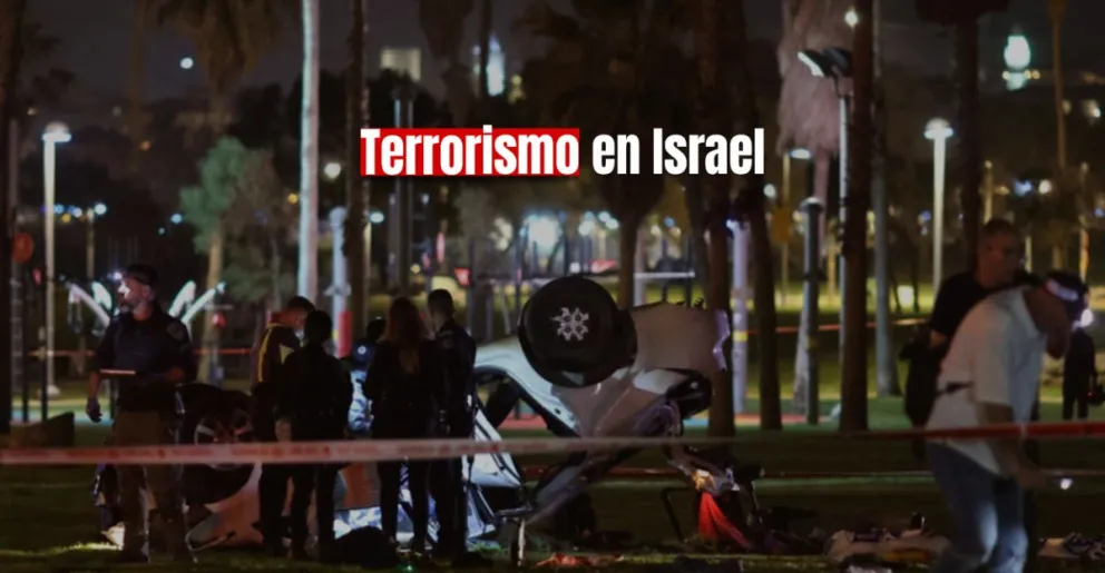 Israel: un terrorista pasó por encima con su auto a varios peatones