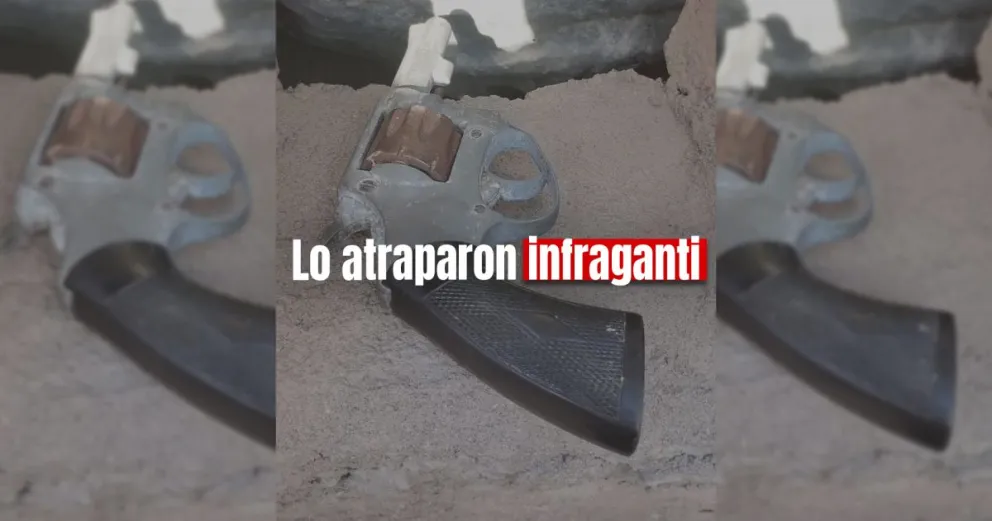 Un chico fue detenido por intento de robo con un arma de fuego 