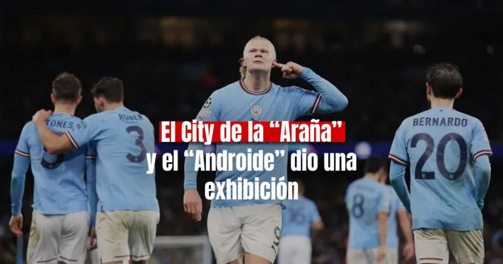 El Manchester City de Julián Álvarez aplastó al Bayern Munich