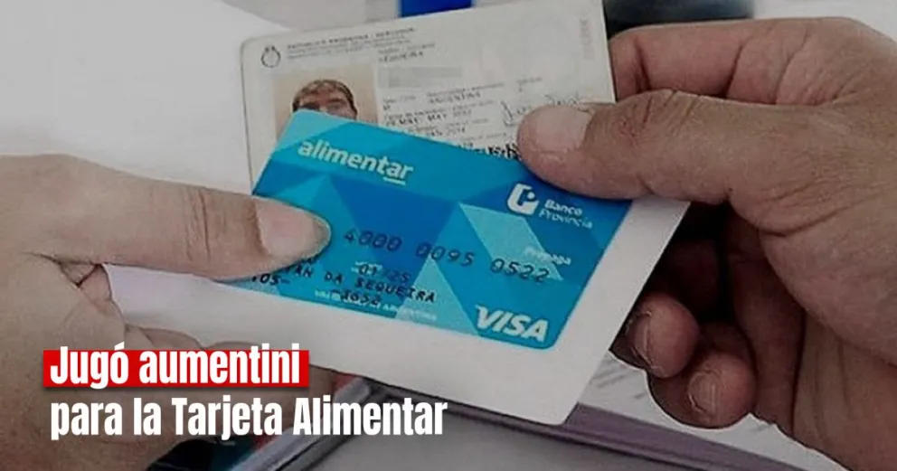 Nación anunció un aumento de 35% en la Tarjeta Alimentar 