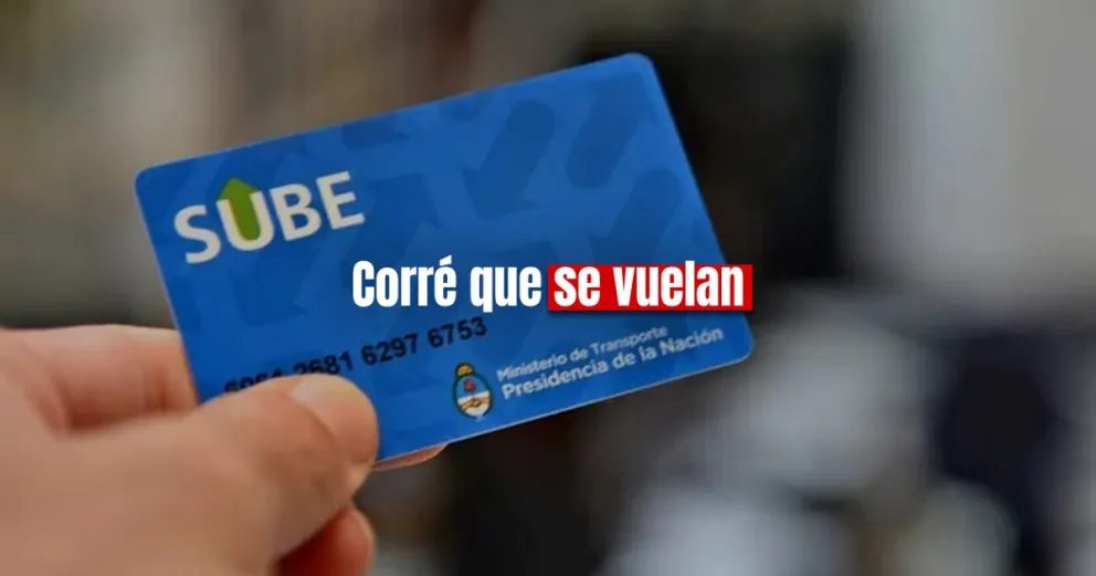 ¿Cómo conseguir tu tarjeta SUBE?