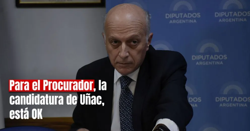 La Procuración de la Nación avaló la candidatura de Sergio Uñac