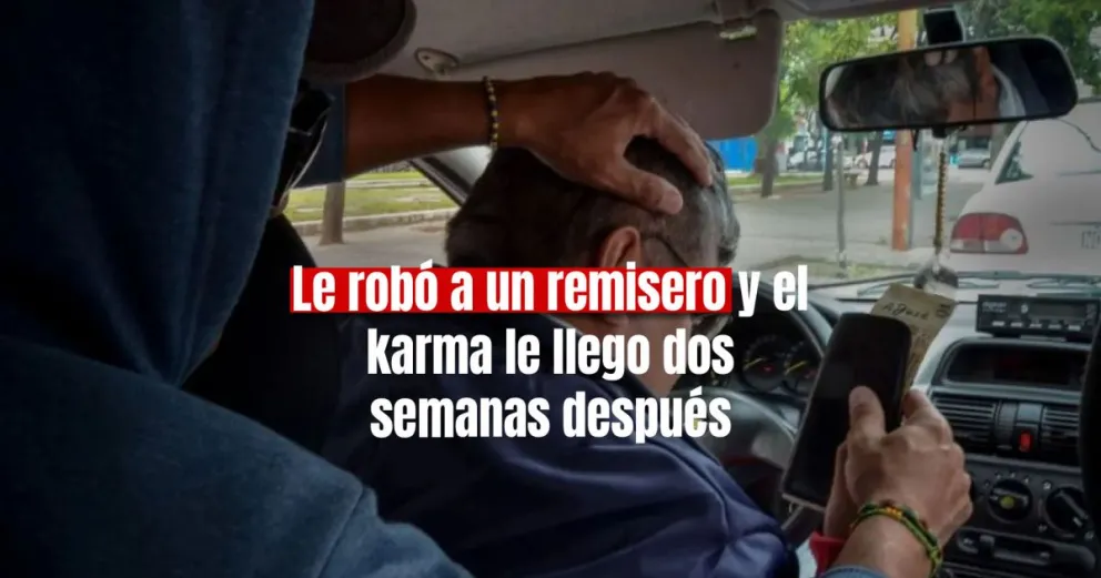 Le robó a un remisero y lograron detenerlo dos semanas después