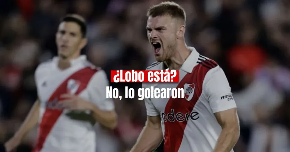 River goleó a Gimnasia y quedó puntero en soledad