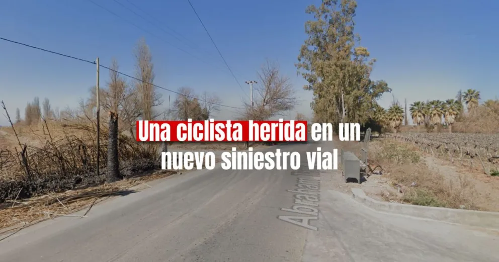 Un auto embistió a una ciclista y la dejó grave