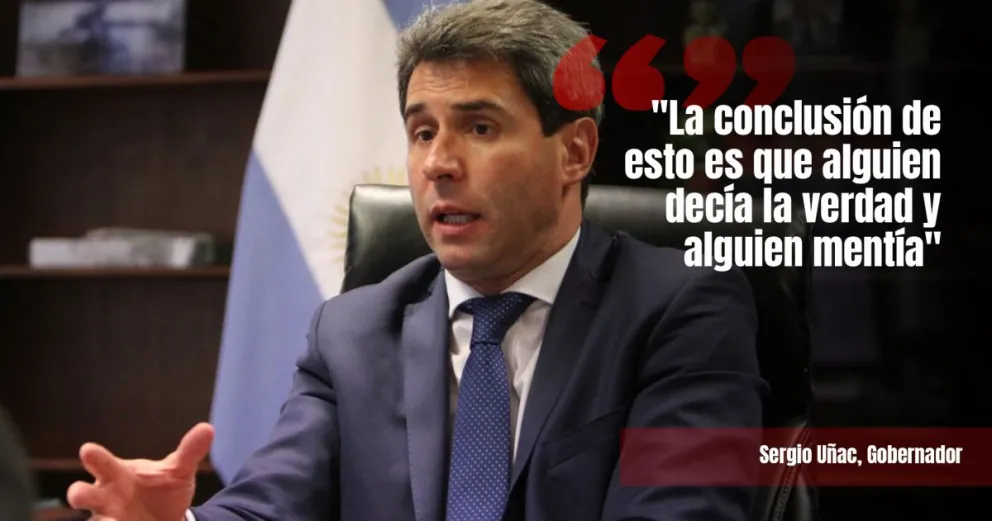 Uñac se refirió a la resolución de Procuraduría y dijo que "es una buena señal" 