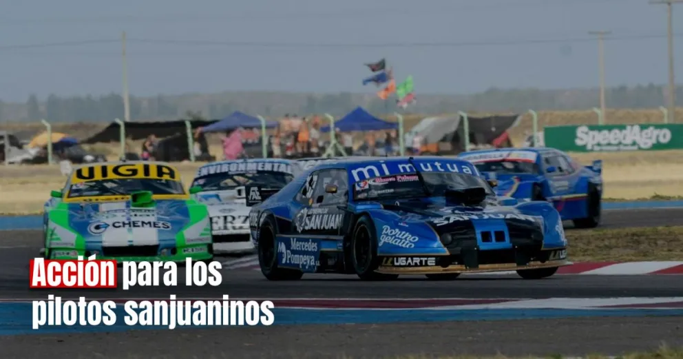 Los pilotos sanjuaninos corren este fin de semana en el sur argentino