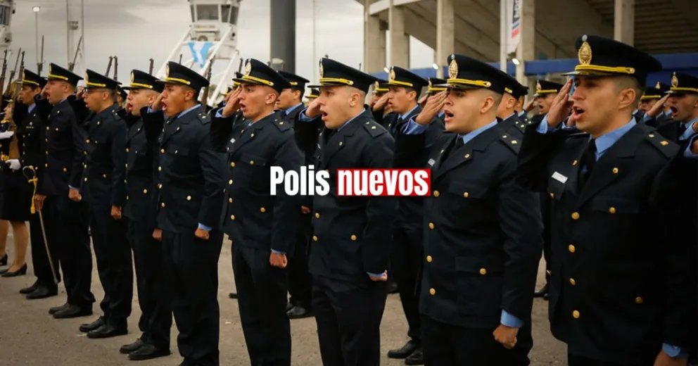 Juraron 591 agentes de policía en un acto presidido por Uñac