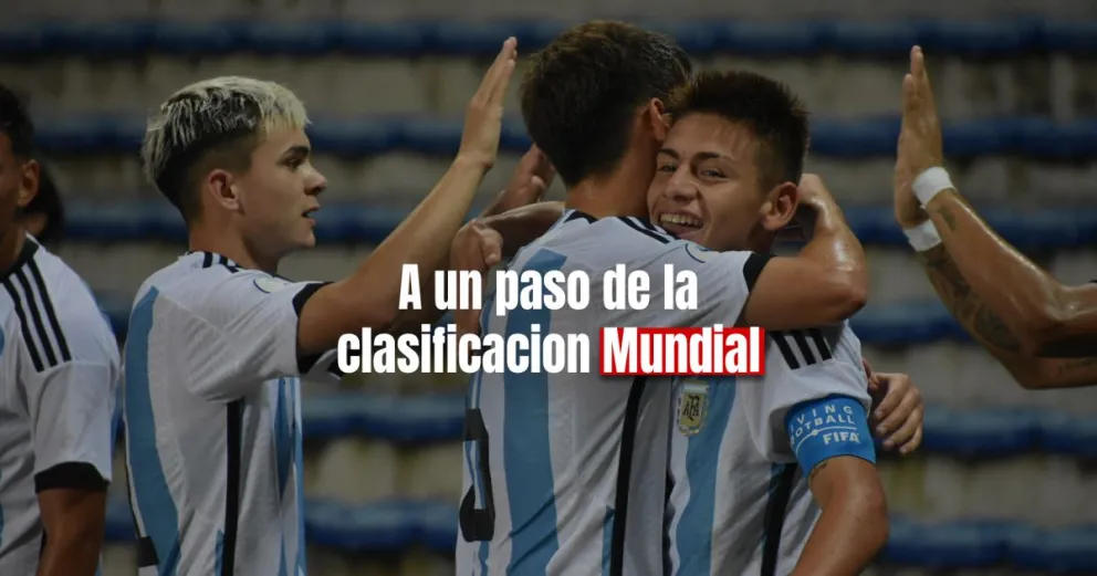 La Selección Sub 17 le ganó a Venezuela por 2 a 1