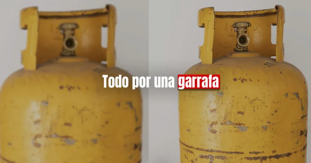 Cuatro personas fueron detenidas por el robo de una garrafa 