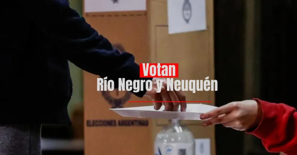 Elecciones 2023: Rio Negro y Neuquén votan gobernador