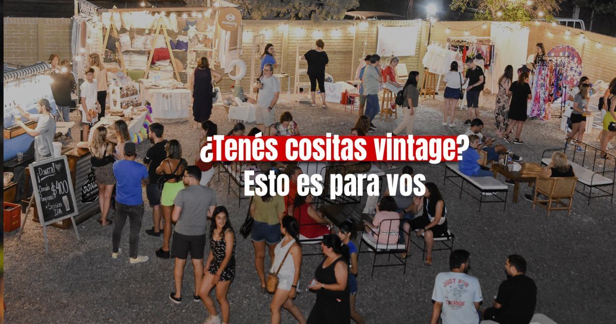 Feria Vintage en el Cantoni: conocé cómo podés participar