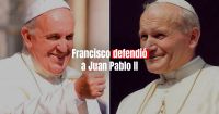 Francisco denunció que las acusaciones contra Juan Pablo II son "ofensivas e infundadas"