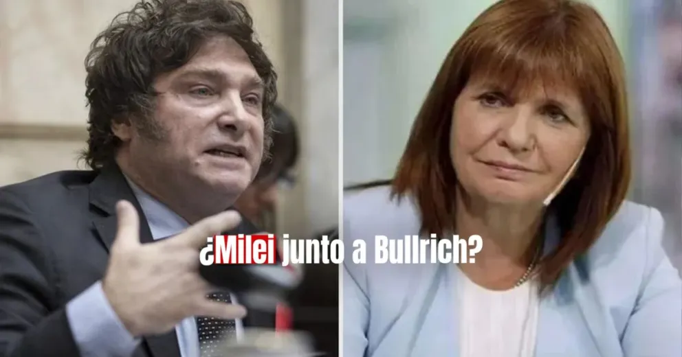 Milei: "Si gana Patricia Bullrich, acompaño"
